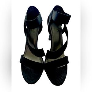 Most Comfortable Impo Flex Black Strappy Heels Size-10